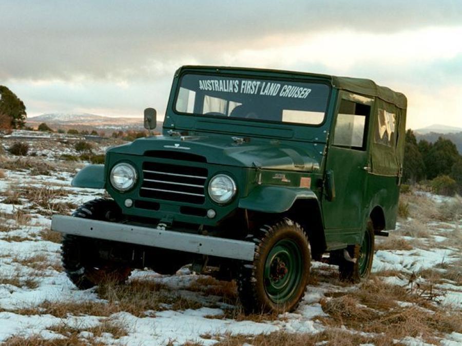  Toyota Land Cruiser 20 Canvas Top (BJ25) 1955 года  (фото 2 из 2)